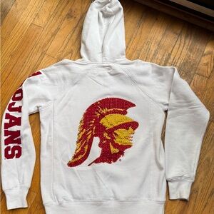 USC Trojans bedazzled hoodie
